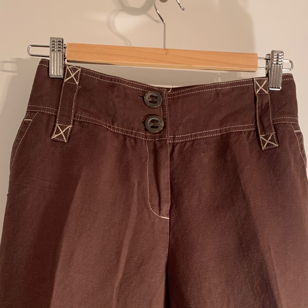 Larry Levine Brown Pants